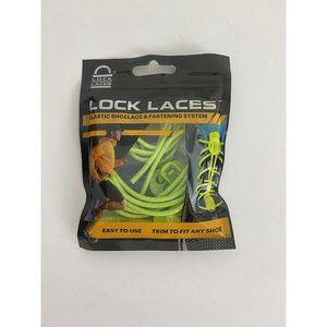 LOCK LACES Elastic Shoelace & Fastening System - Sour Green Apple